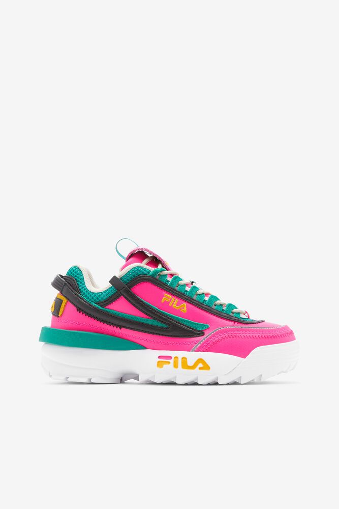 Fila Trainers Womens Pink Disruptor 2 Exp - Ireland 40513-NDPZ